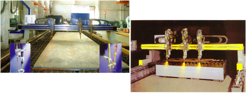 CNC flame cutting machine